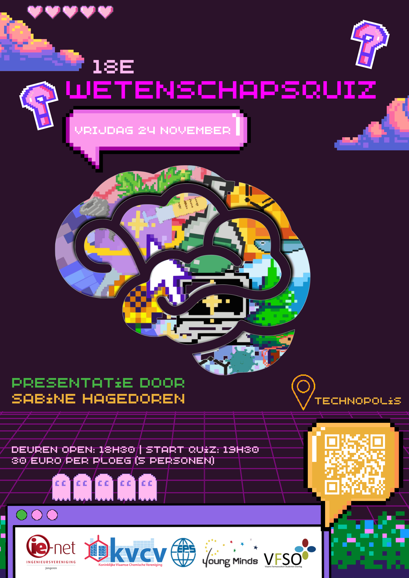 Poster wetenschapsquiz